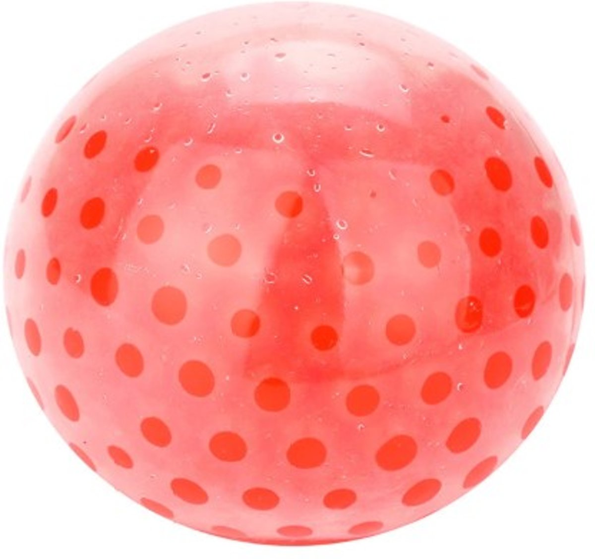 Rode Orbees Mesh Anti Stressbal – 7cm | Versterking van de Hand, Pols en Onderarm | Stress Speelgoed